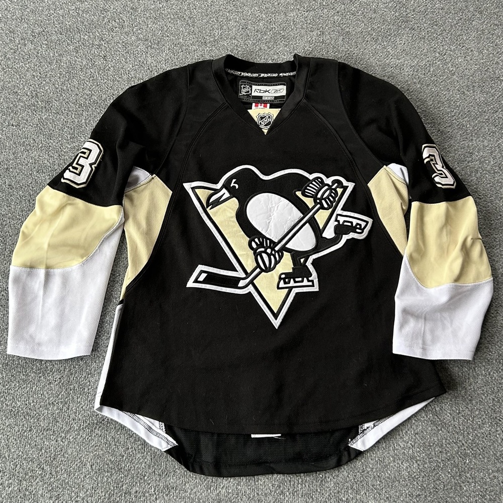 Pittsburgh Penguins Alex Goligoski Reebok CCM Authentic Jersey Made‎ Canada 48